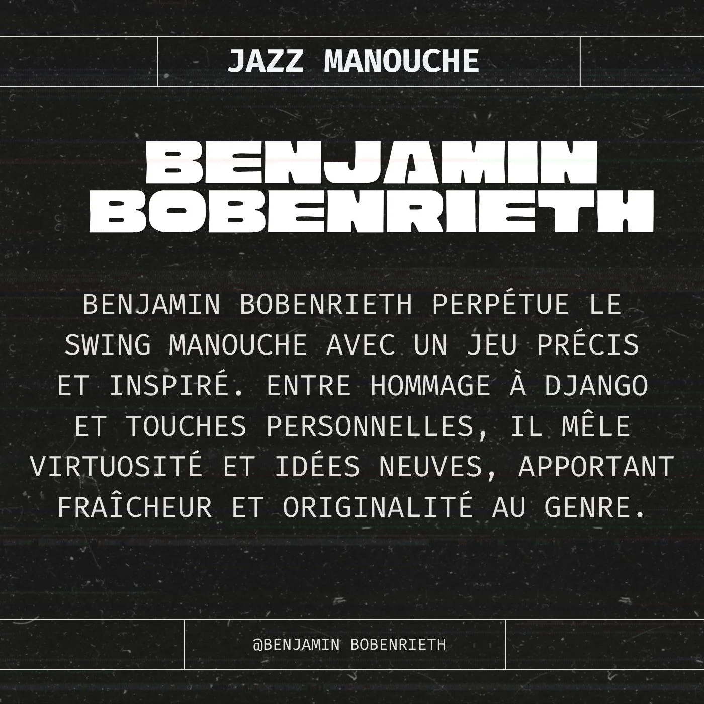 benjamin bobenrieth booking radaar
