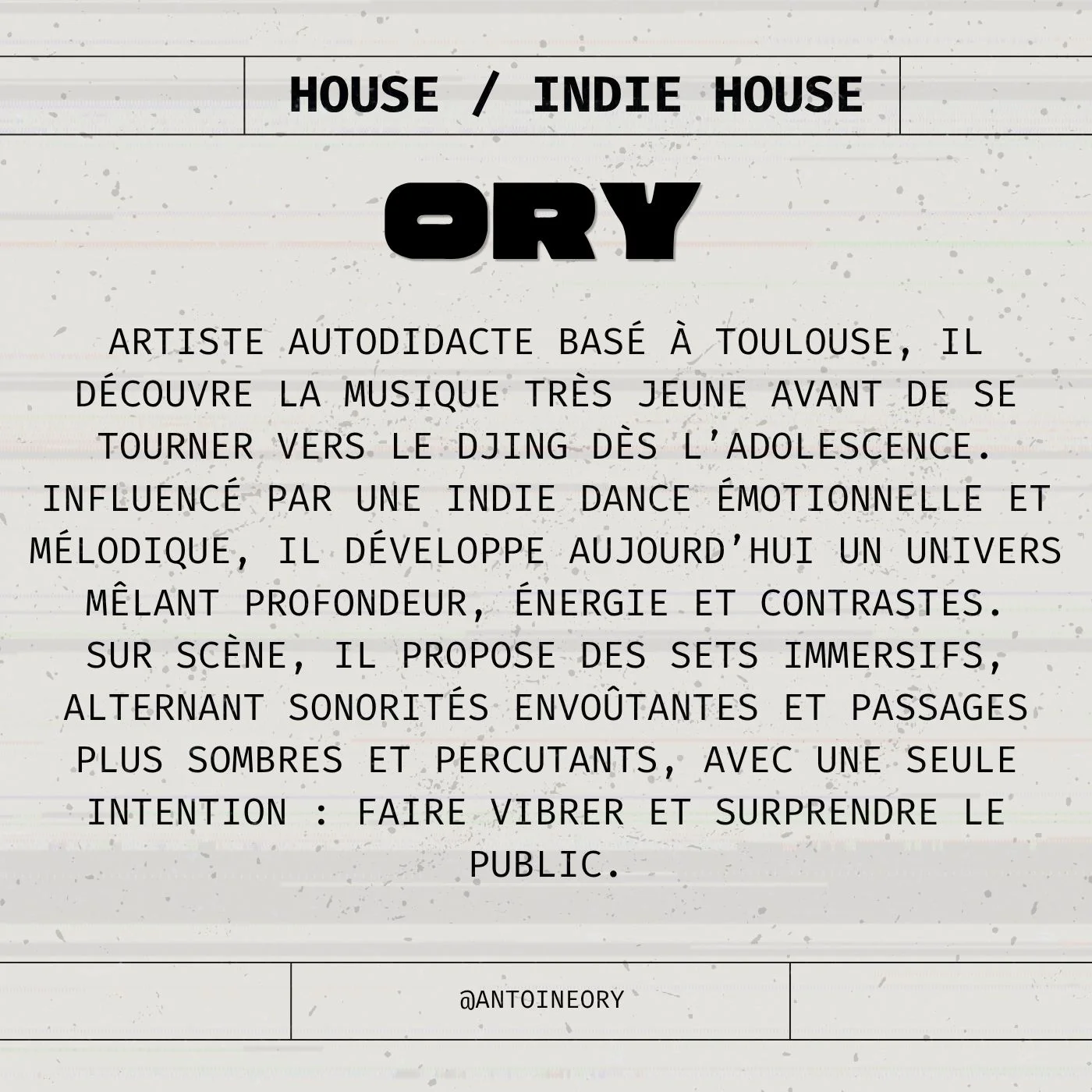 ory booking radaar