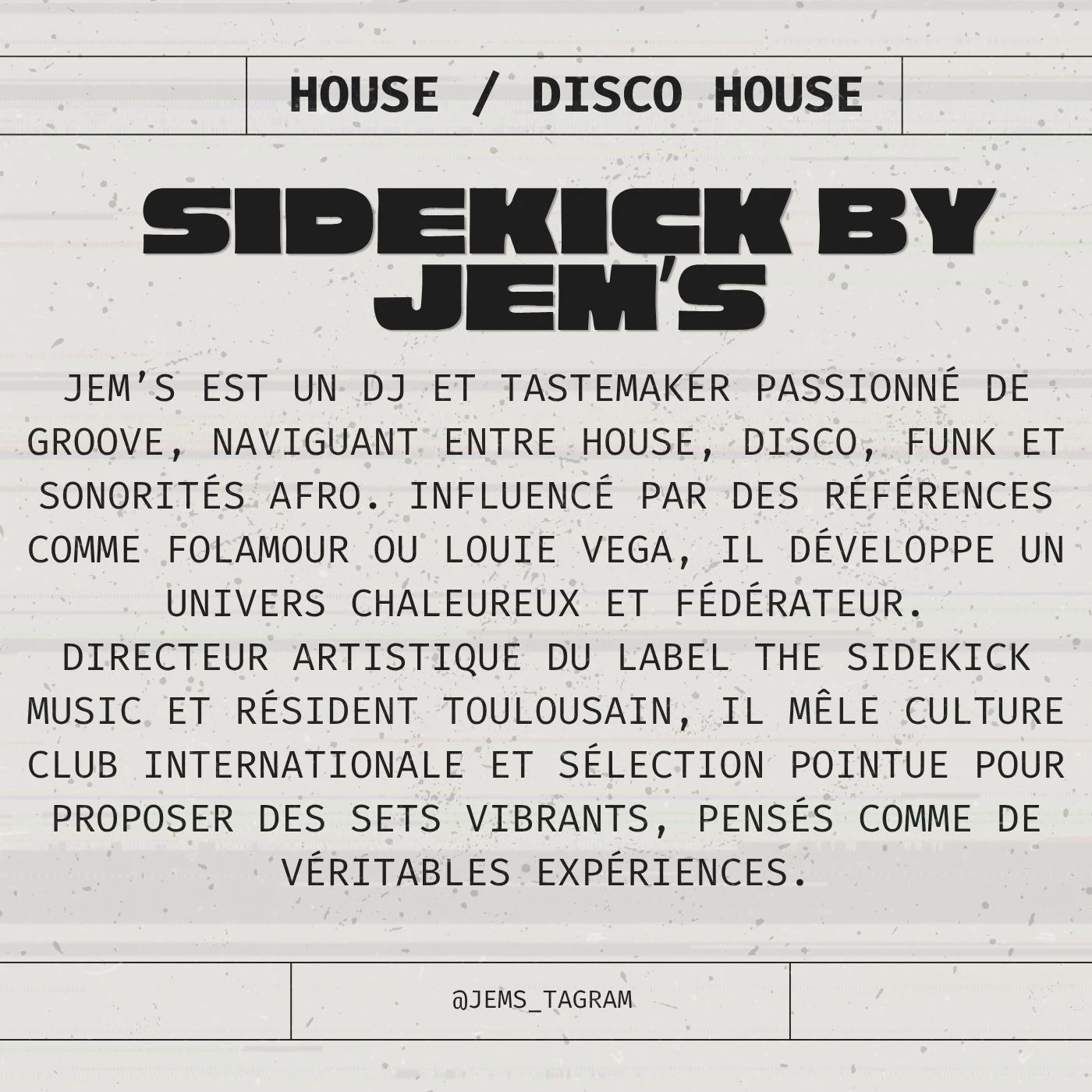 sidekick by jem's booking radaar